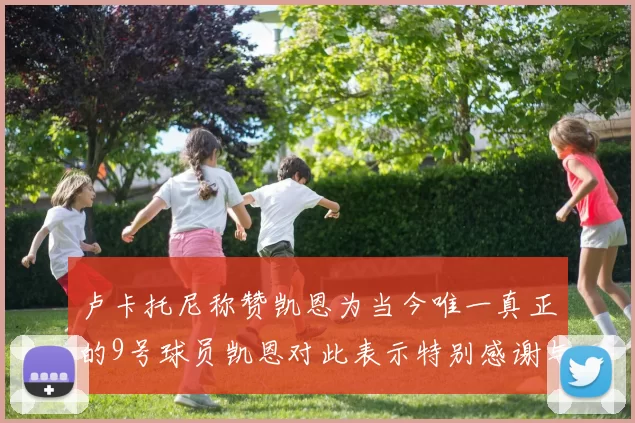 卢卡托尼称赞凯恩为当今唯一真正的9号球员凯恩对此表示特别感谢与认可